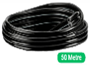 Nabız Hortumu (Ø7 X Ø14) Siyah - Çizgisiz